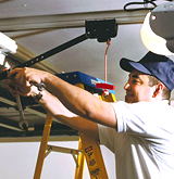 Garage door repair, installation services